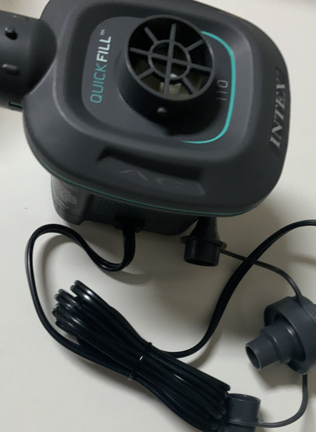 🧷 INTEX 110 120 Volt Quick Fill AC Electric Air Pump with 3 Nozzles🆕 NO BOX gallery