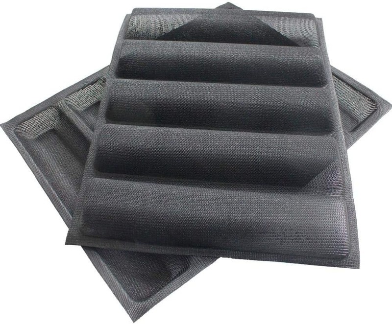 Durable Silicone Perforated Baking Form - Versatile Bread Pan & Food Mat gallery