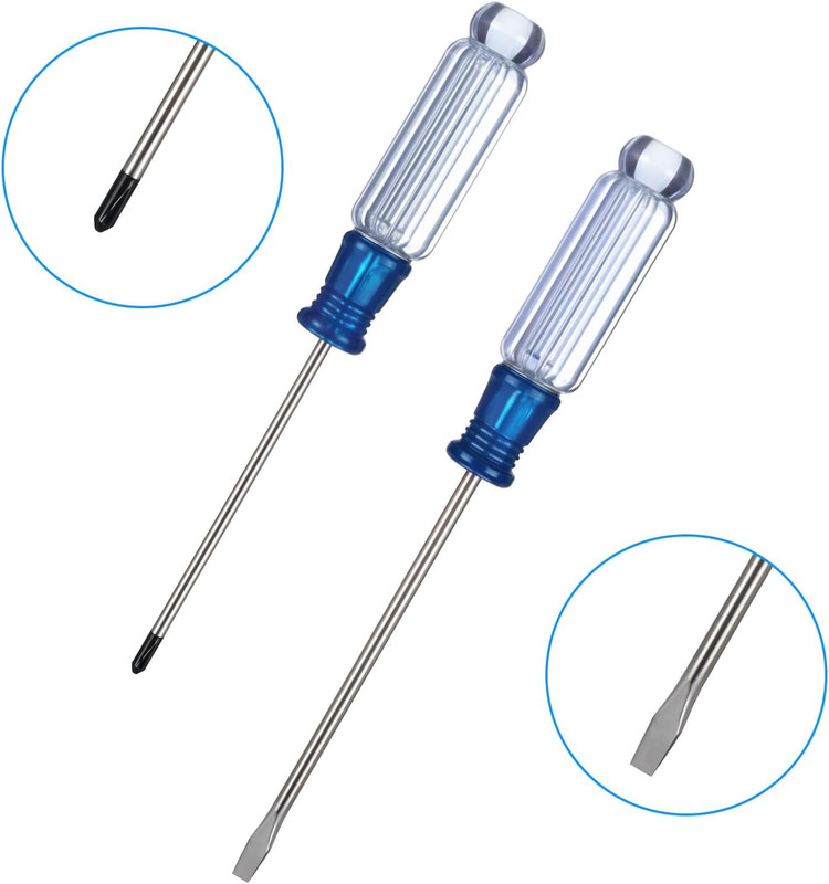 4PCS Small Screwdriver Tool Flat Head and Phillips, Small Screwdriver Set, Steel gallery