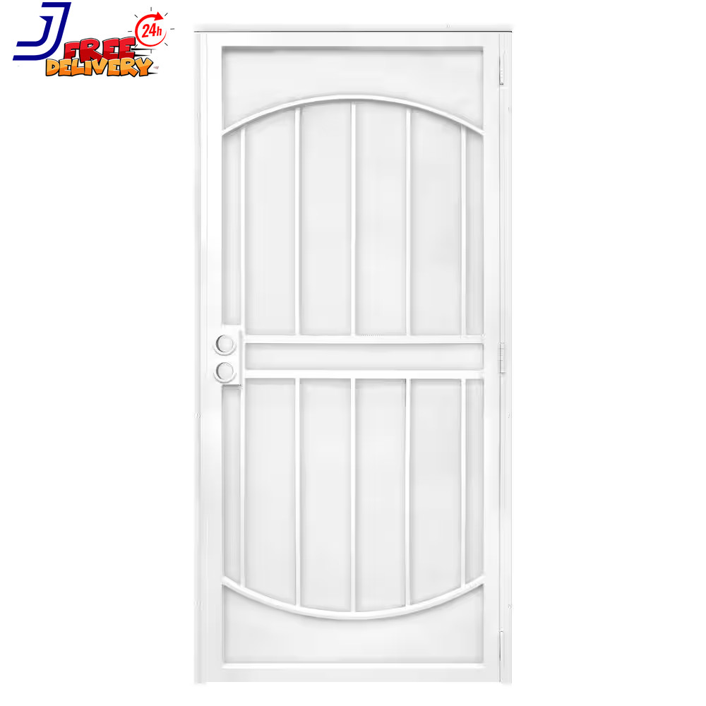36 In. X 80 In. Universal/Reversible Arcada White Surface Mount Outswing Steel gallery