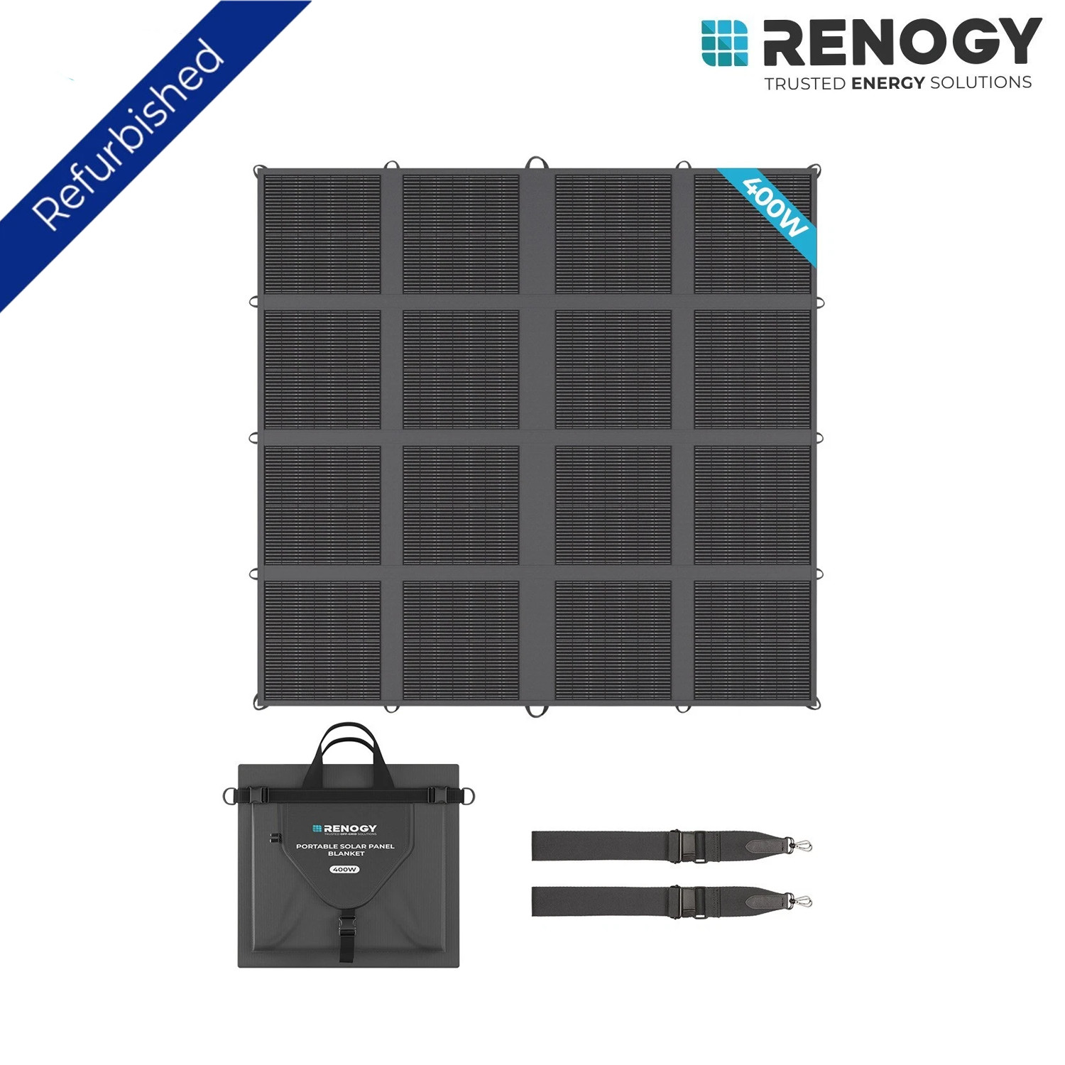Renogy 400W Solar Panel Blanket N-Type Portable Foldable ‌Certified Refurbished gallery