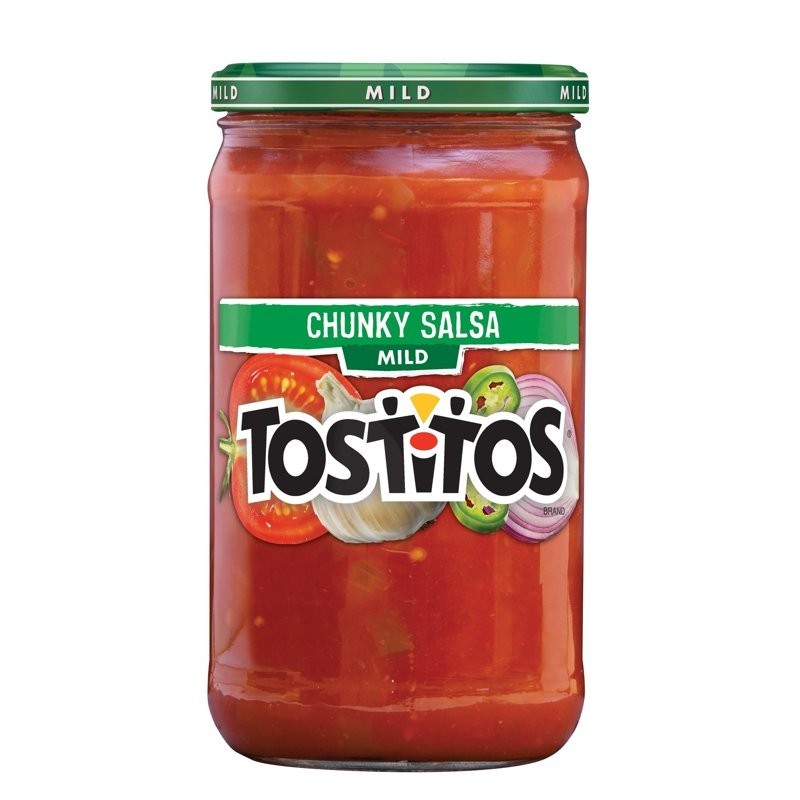 Tostitos Chunky Mild Salsa Dip Thick Texture Tomato Based Sauce 24 oz gallery