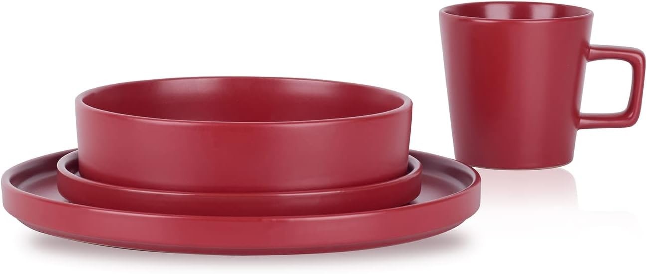 Stone Lain Cleo Stoneware Dinnerware Set,of 4 gallery