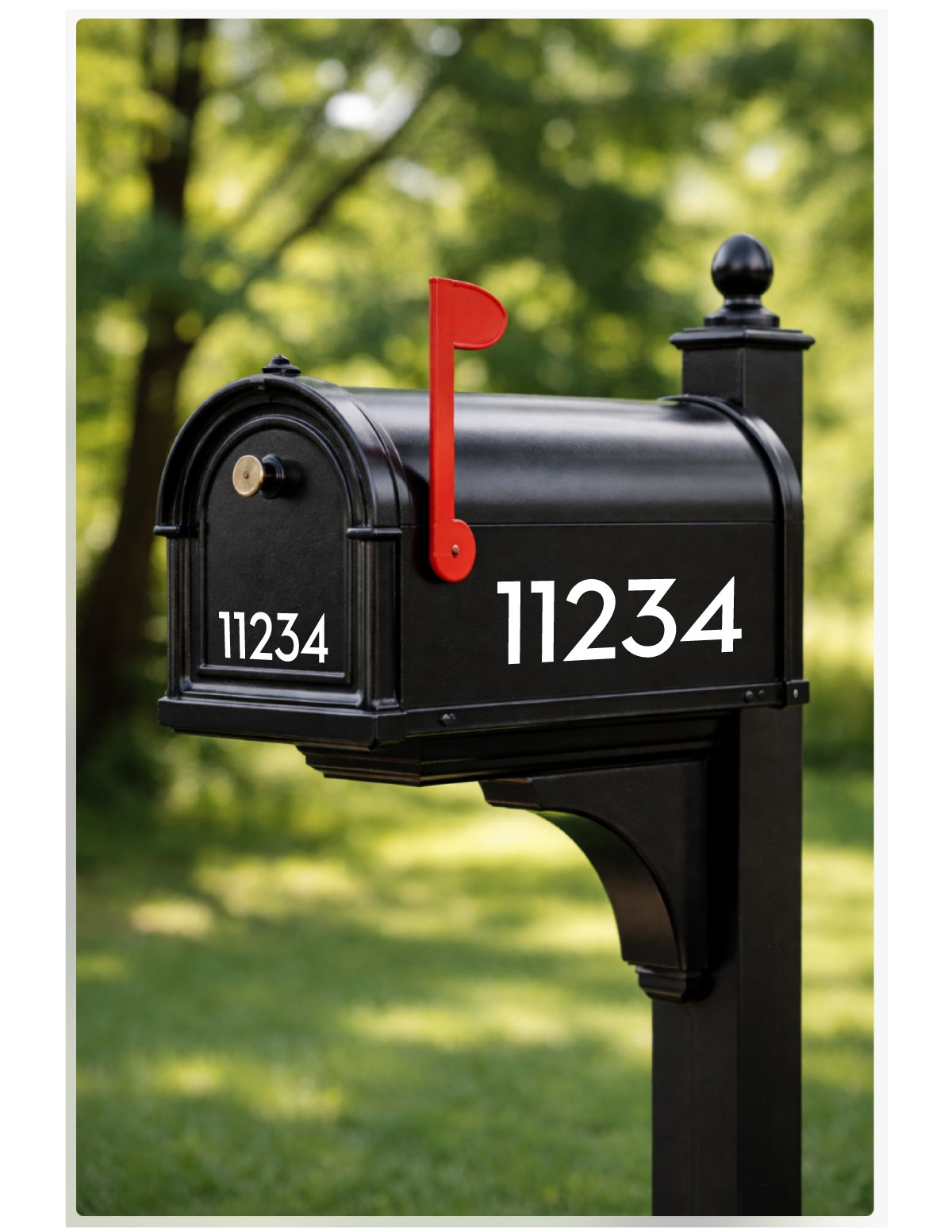 Custom Mailbox Numbers Personalized Street Address Customized Color N gallery