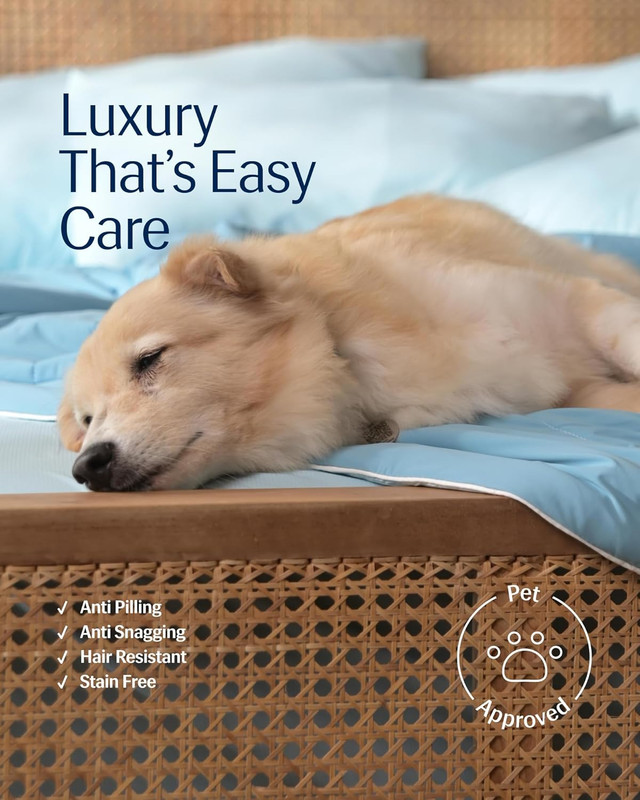 ® Evercool® Cooling Comforter, Twin/Twin XL, Blanket for Hot Sleepers, All Seaso gallery