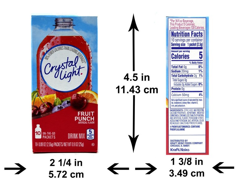 6 10-Packet Boxes Crystal Light Fruit Punch On The Go Drink Mix gallery