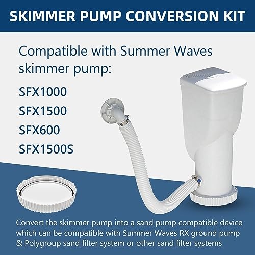 Conversion Kit Replacement for Summer Waves Skimmer Pumps SFX1000 SFX1500 gallery