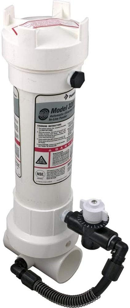 R171096 Rainbow 320 Automatic In-Line Chlorine/Bromine Feeder for Pool and Spa