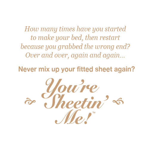 You're Sheetin' Me! Width & Length Iron-Ons For Fitted Sheets - No More Mix-ups! gallery