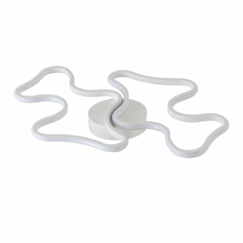 Ceiling Light Modern Cloud Style Flush Mounted LED Lamp for Indoor Decoration US gallery
