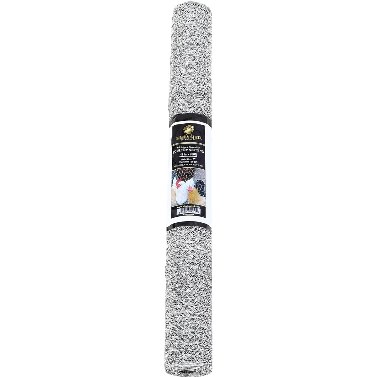 4FT x 200 FT Galvanized Poultry Net BEST Metal Mesh Fencing Chicken Wire 2" Hole gallery