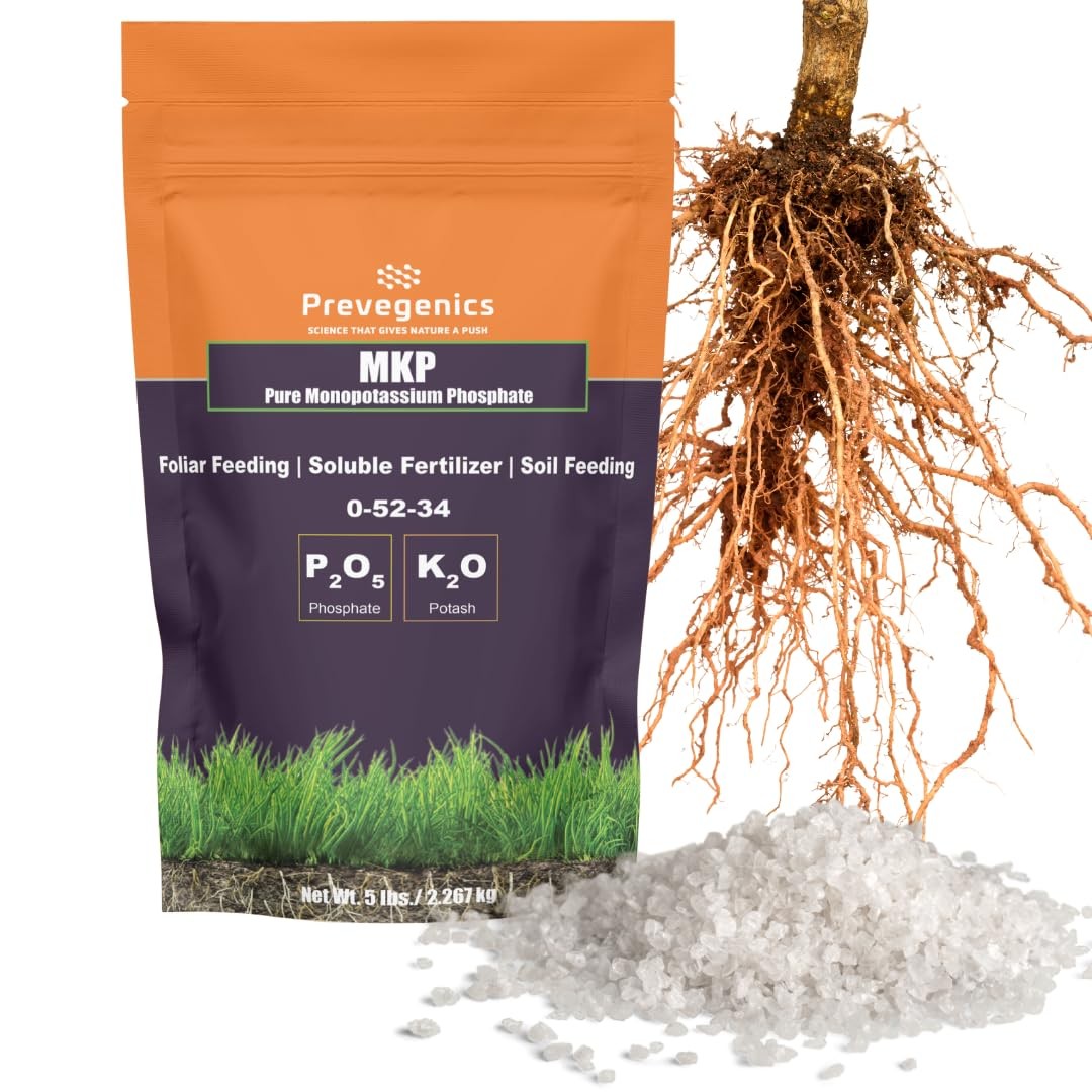 Monopotassium Phoshpate (MKP) Fertilizer | Highly Water Soluble | 0-52-34 (1 gallery