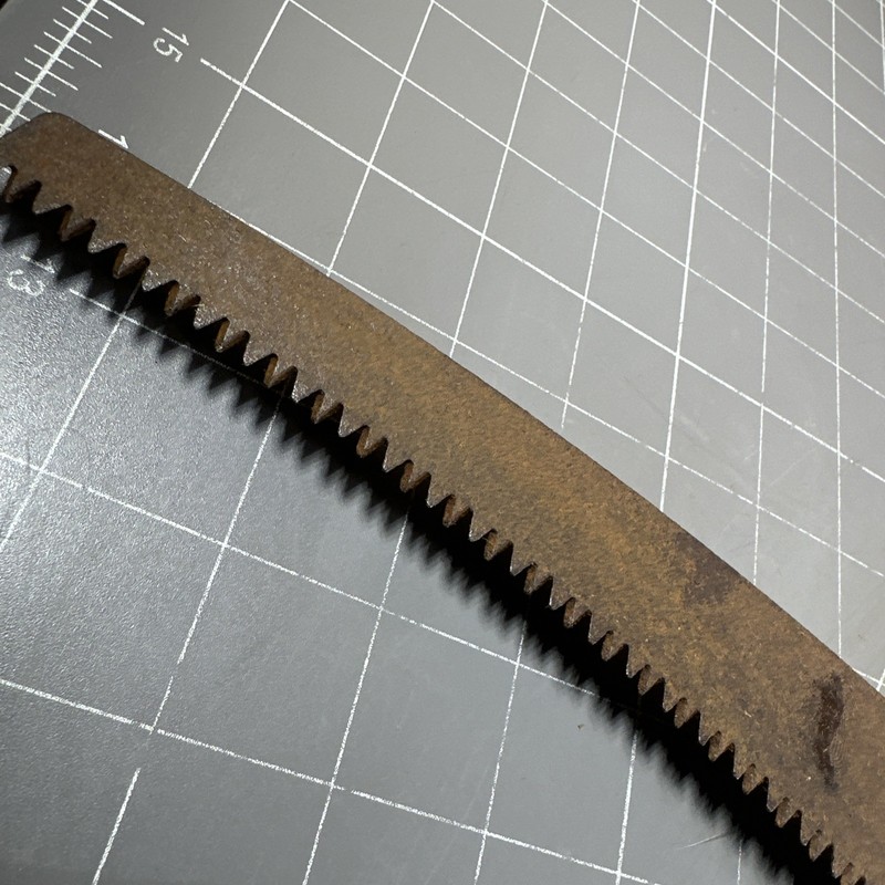 FISKARS 10” FOLDING BLADE TREE PRUNING SAW #7947 WOOD HANDLE & SAFETY BUTTON gallery