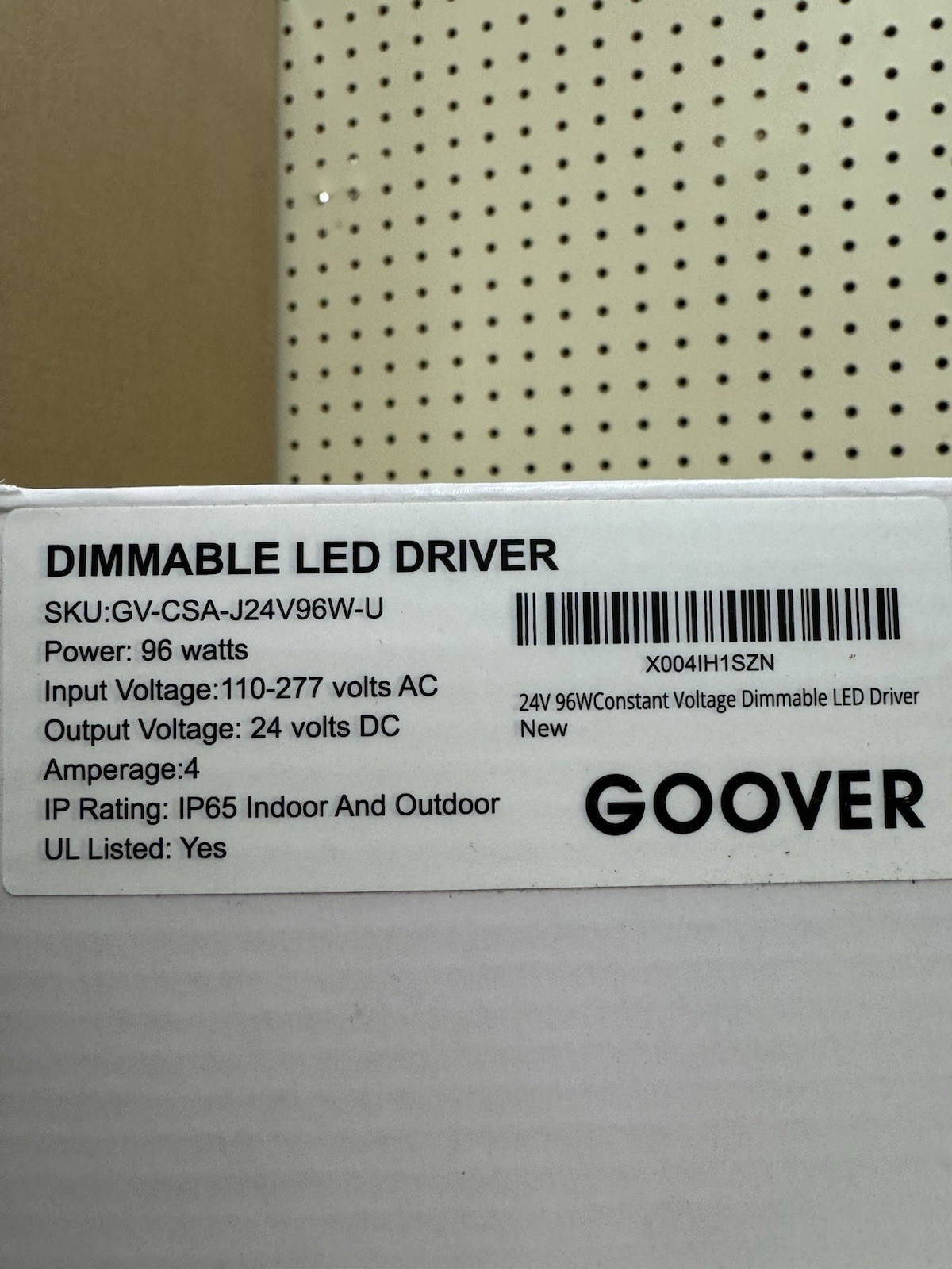 Emitever Dimmable Led Driver 96wAC 110V-277V DC24V Transformer Potentiometer.A10 gallery