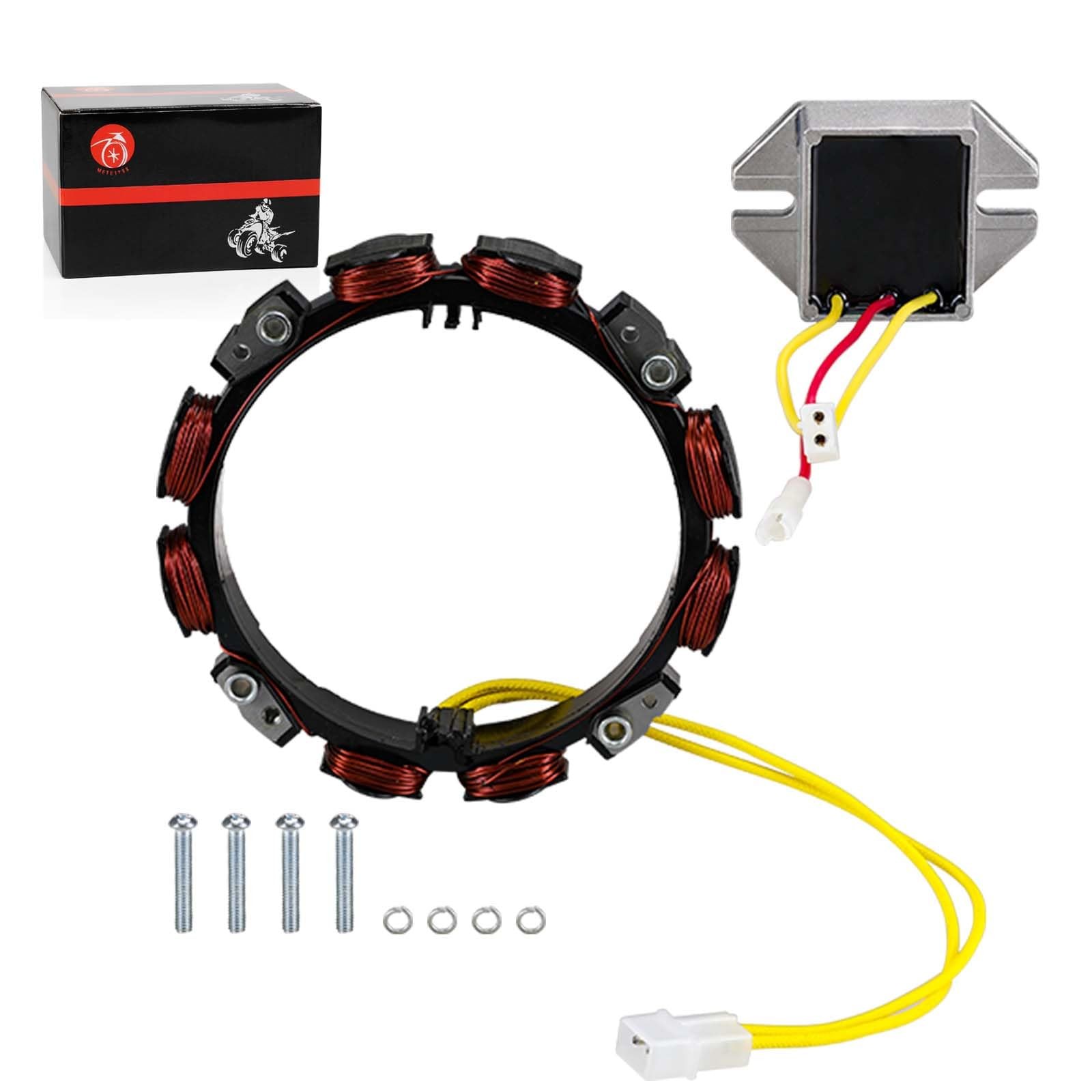 Alternator Stator Coil 2Pin w/Regulator For Briggs & Stratton Engines 10-16... gallery