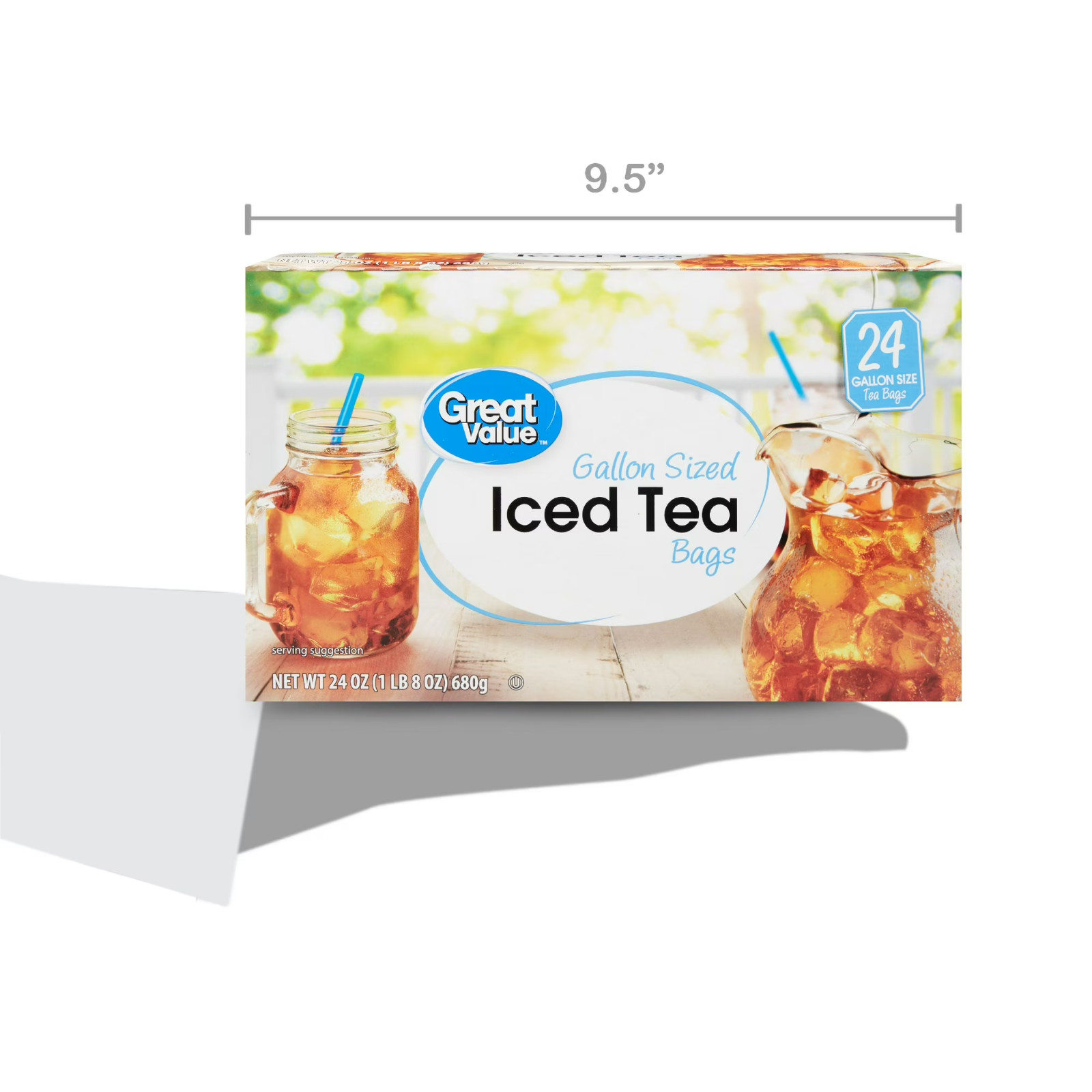 Great Value, Iced Black Tea Gallon Sized, Tea Bags, 24 Ct gallery