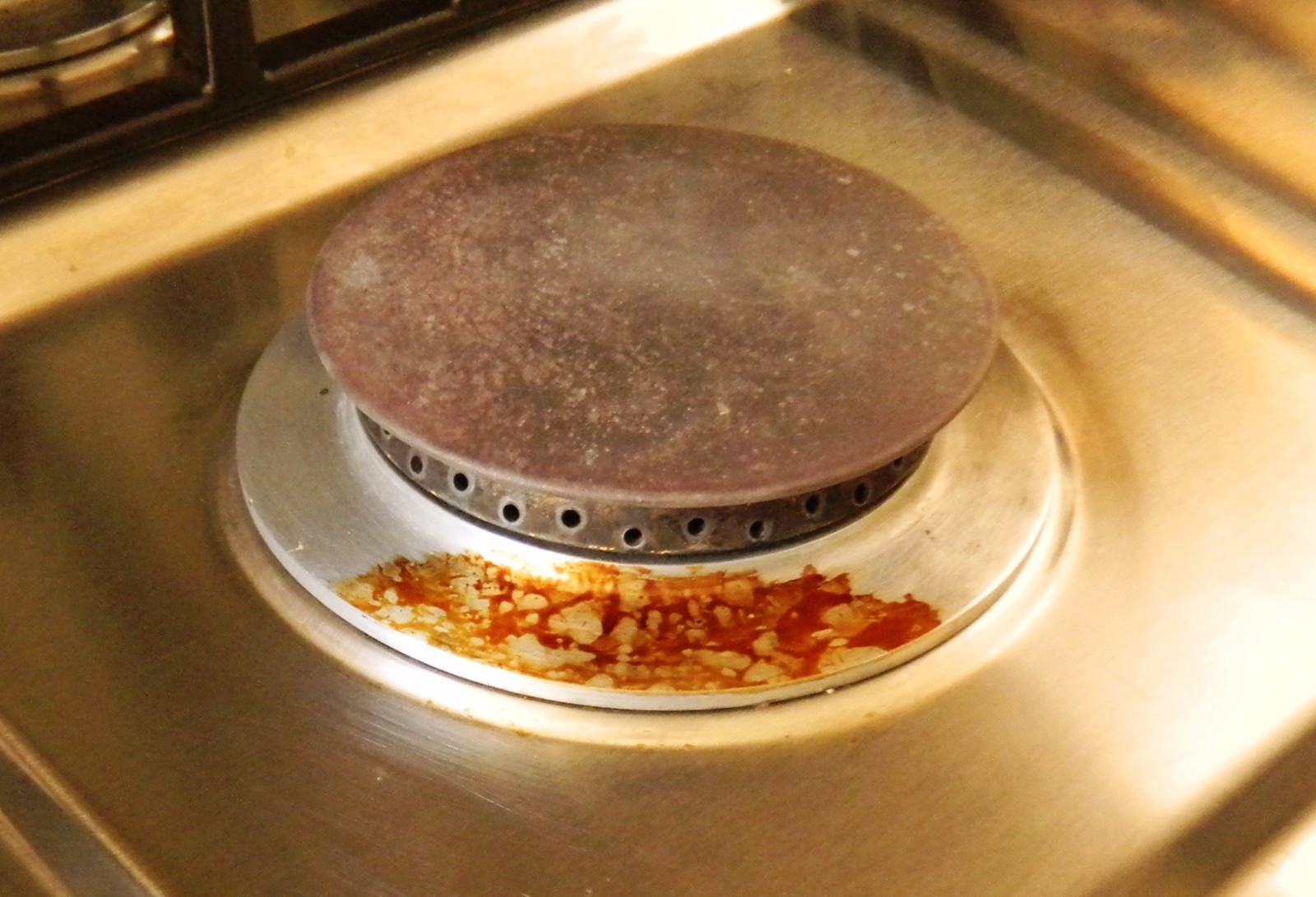SPOT REMOVER RESTORATION CLEANER PAD for Viking Stove Aluminum Burner Base Ring gallery