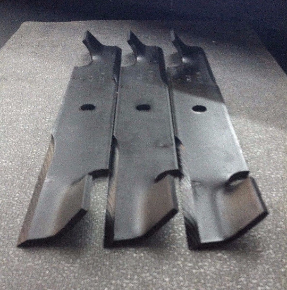 Bad Boy High Lift Blades for 48" Cut Replaces OEM 038-5350-00 Set of 3 gallery