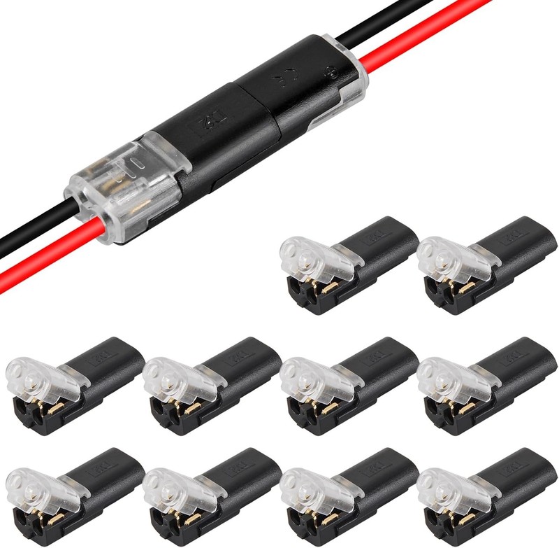 Reusable 2 Pin Low Voltage Wire Connectors - Fast and Safe Wiring Solution gallery