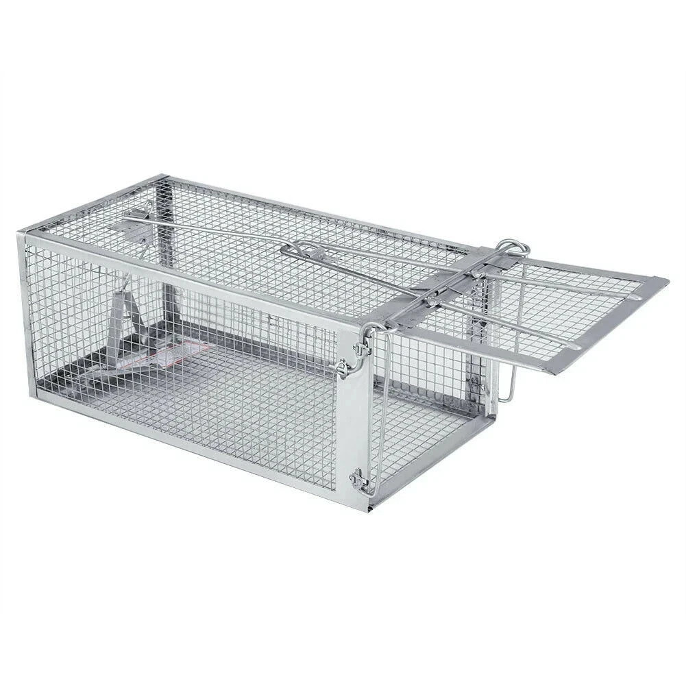 1~4 Pack Rat Trap Humane Mouse Traps Work Small Rodent Animal-Mice Catch Release gallery