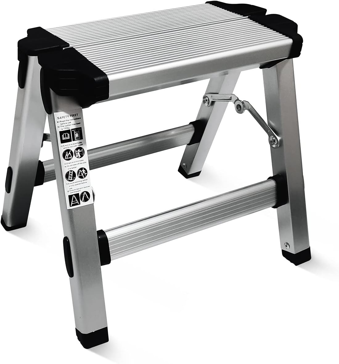 Folding Step Stool Small Foldable One Ladder with 330 lb Large Loading Capacity gallery