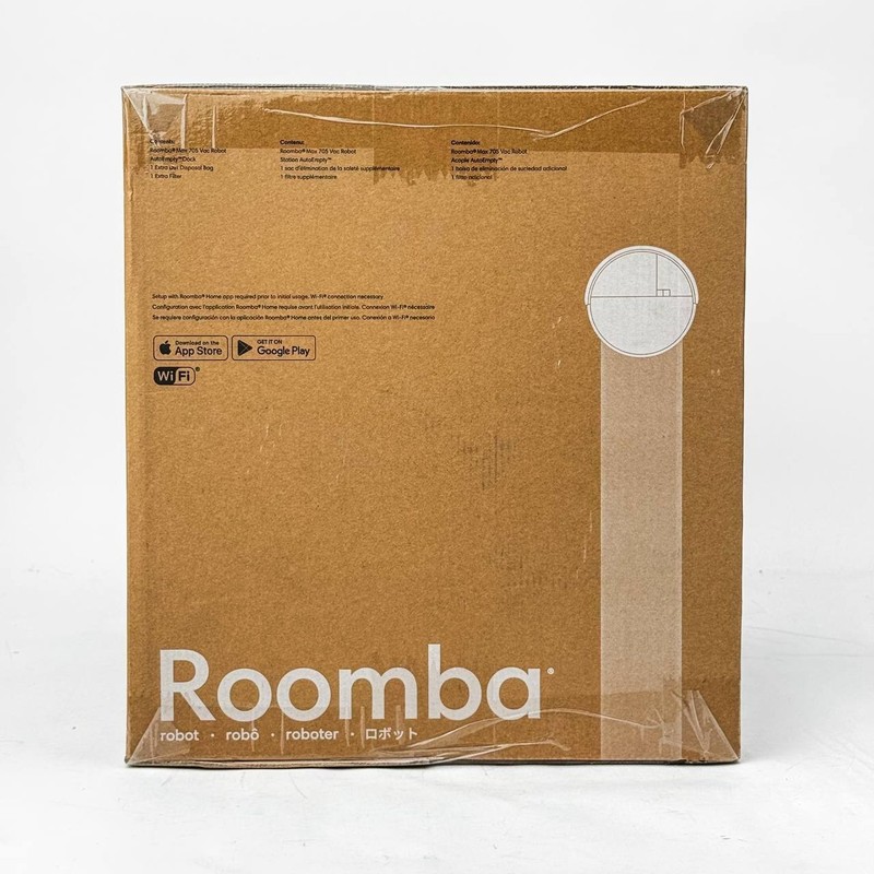 IROBOT ROOMBA MAX 705 VAC ROBOT VACUUM + AUTOEMPTY DOCK - NEW! gallery