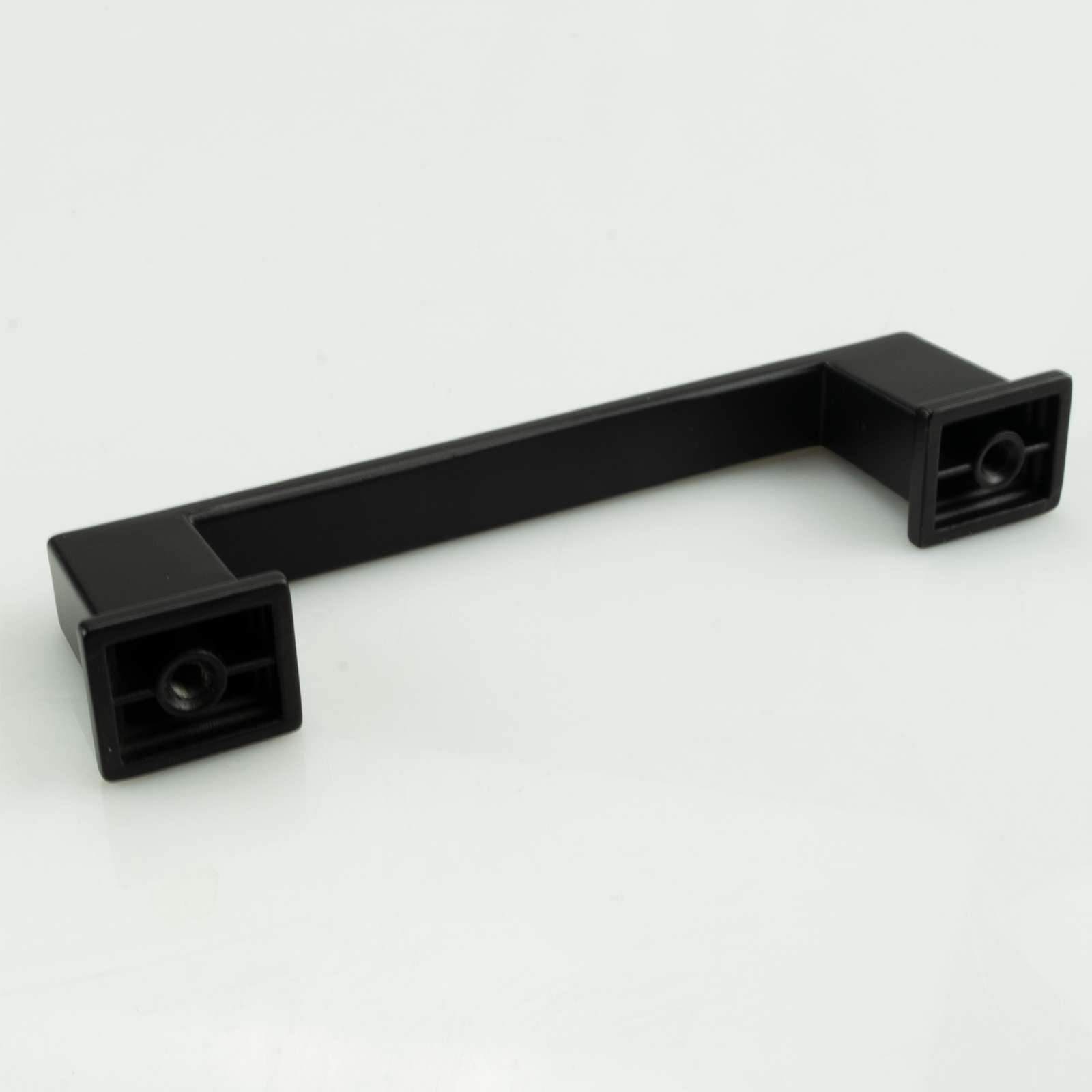 Square Matte Black Solid Cabinet Handles Pulls Kitchen Bathroom Modern Style gallery