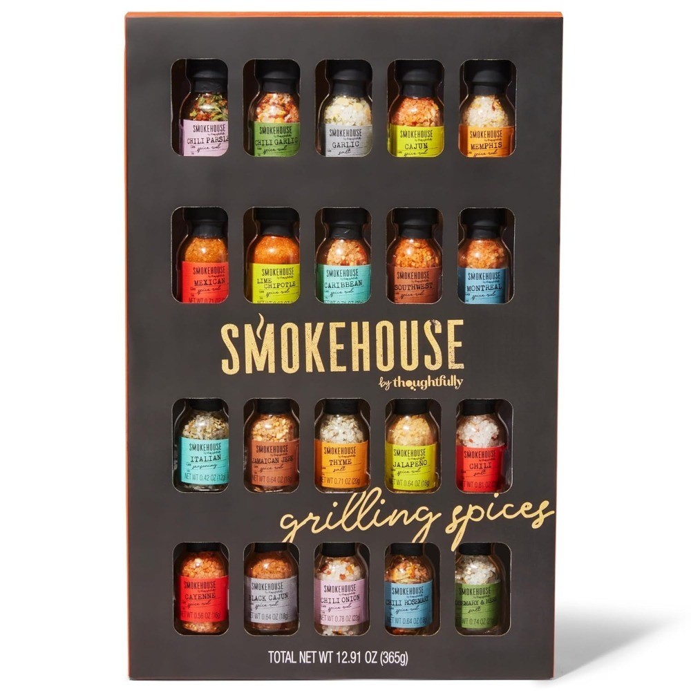 Ultimate Grilling Spice Set with Chili Garlic Rosemary Herb Lime Chipotle Cajun