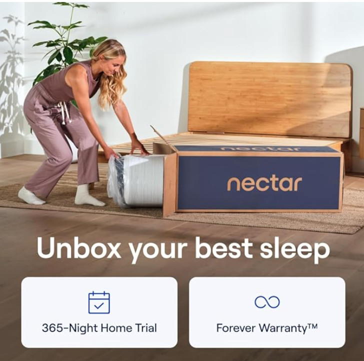 Nectar Premier 13 Queen Mattress Medium Firm Contouring Memory Foam Cooling..... gallery