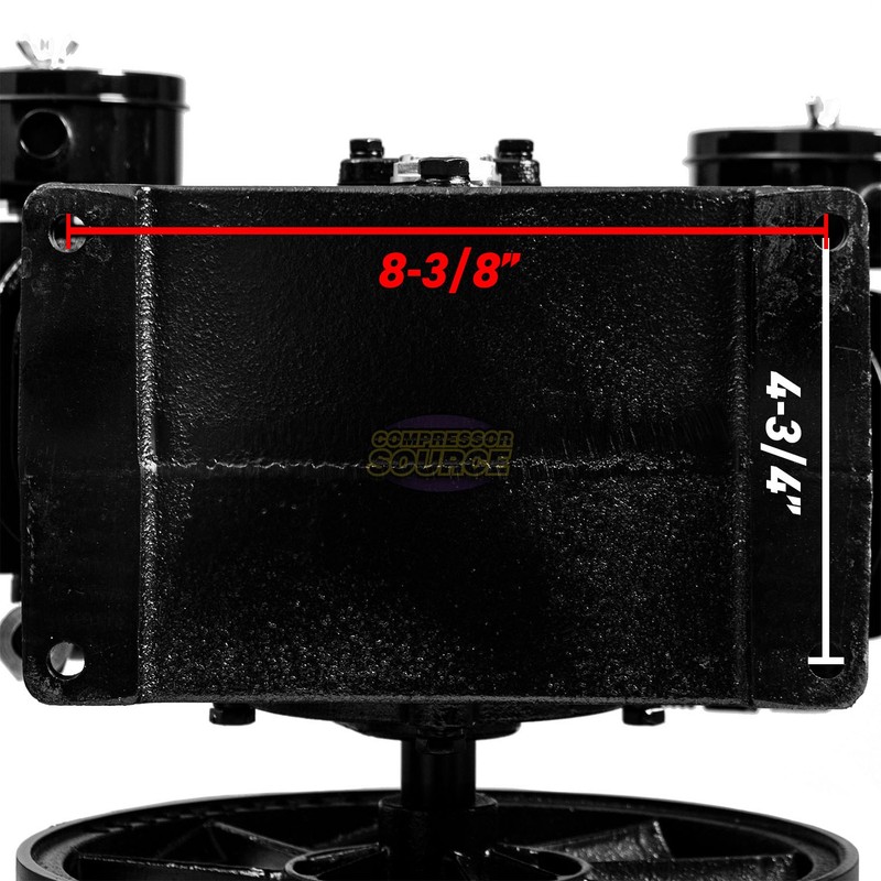3 HP Replacement Air Compressor Pump Single Stage 2 Cylinder 12 CFM 150 PSI Max gallery
