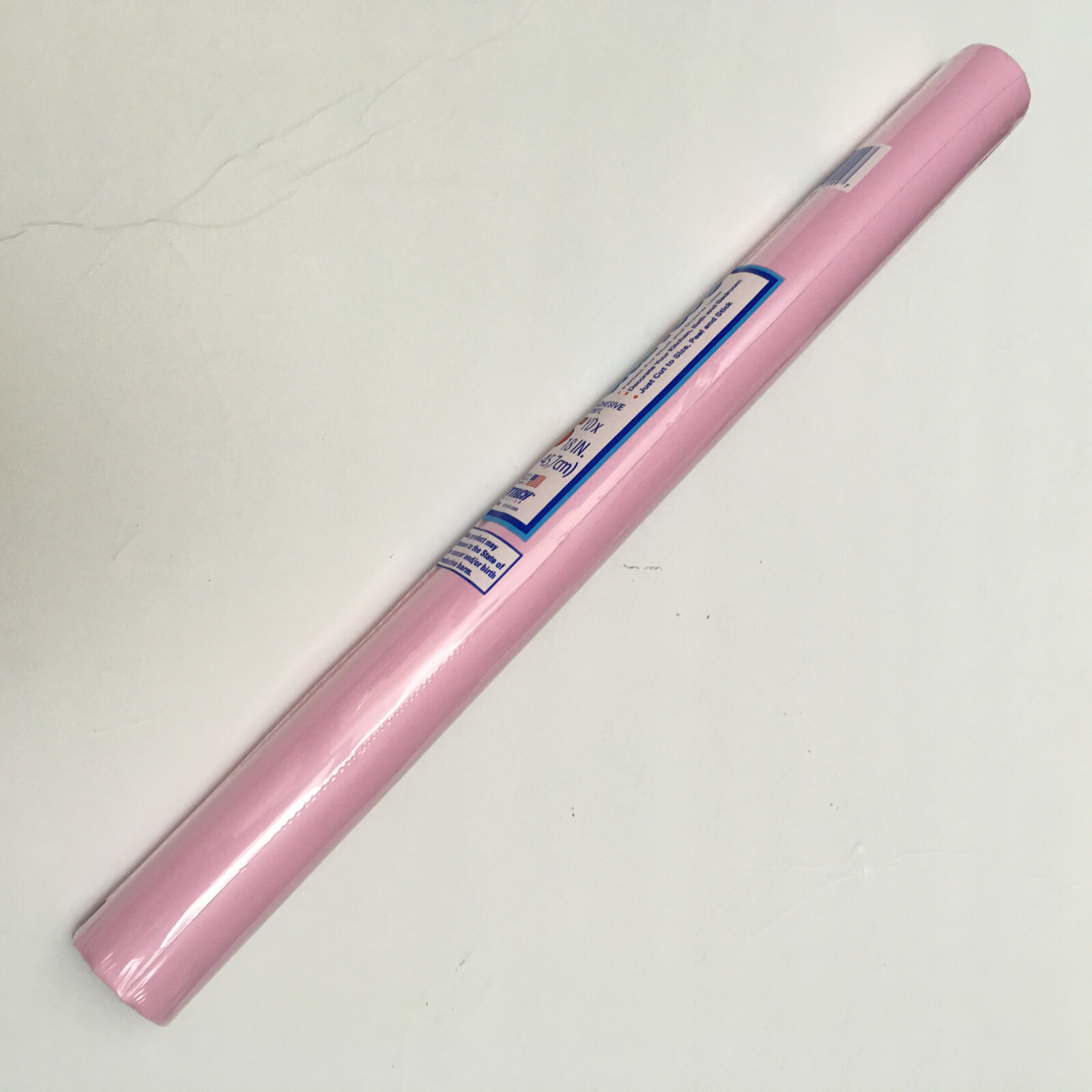 Solid Color Plain PINK Vinyl Contact Paper Wall Shelf Drawer Liner Peel Stick gallery