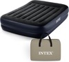 Colchon Inflable De Aire Levantado 16.5" Cama Con Bomba AC 110-120V Queen Size gallery
