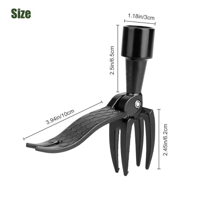 Weeder Puller Stand Up Weed Tool Handle Claw Garden Outdoor Root Remover Killer gallery