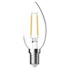 12 x LED Filament Candle E14 Bulb Lamp 4W=40-Watt Fixture Light 500lm Cool White gallery