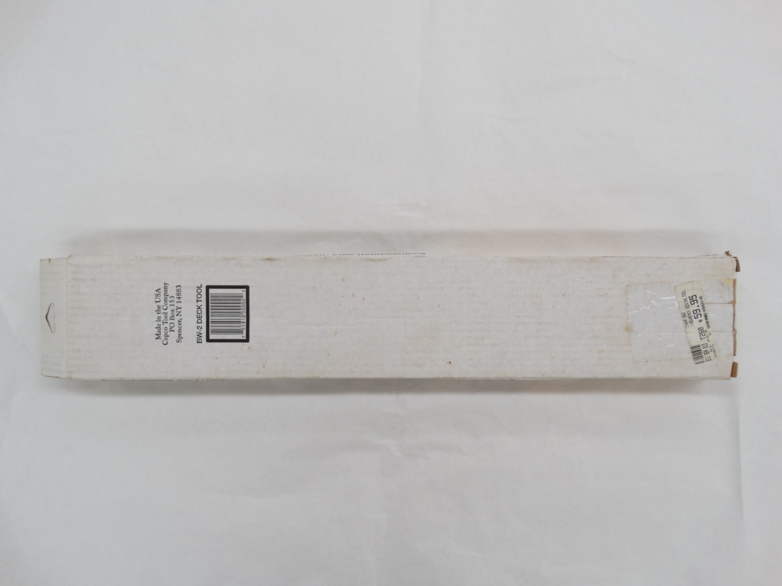NOS CEPCO TOOL COMPANY BW-2 BoWrench Dech Tool 1 Person Easily Bends Deck Boards gallery