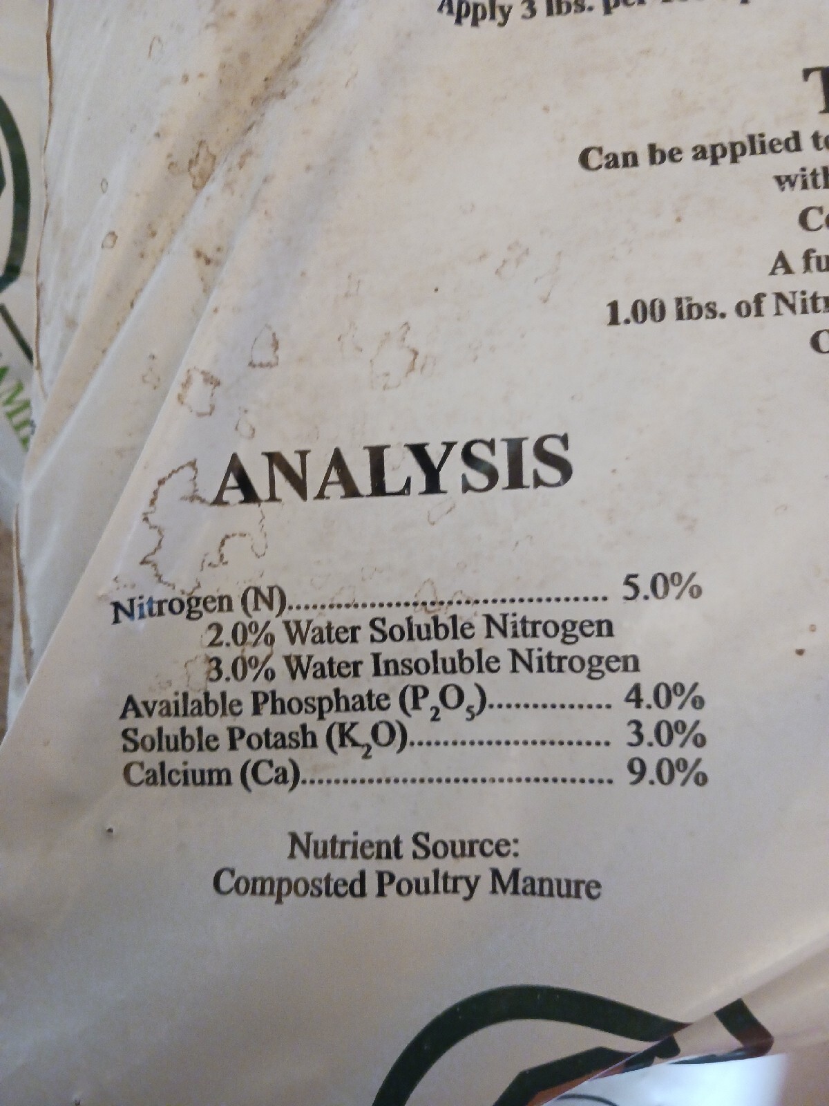 Chicken Manure, Composted Organic Fertilizer (5-4-3) 9% Calcium, soil Amendment gallery