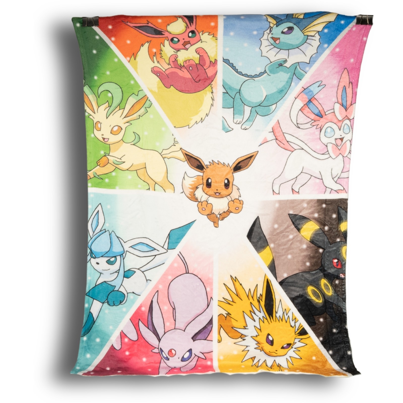 Pokemon Eevee Evolution Blanket Throw Fleece 45" Soft Cozy Bed Couch Throw gallery