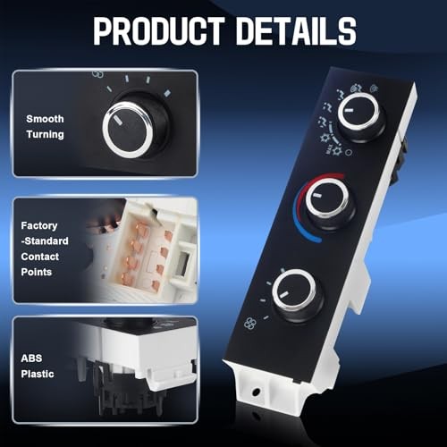 Front Climate Control Module Compatible with 1996-2020 Chevy Express 1500 2500 gallery