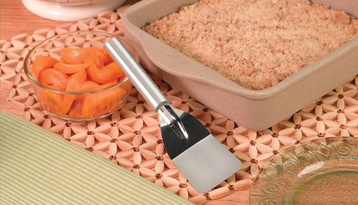 Rada R133 Mini Server Solid face Spatula Made USA baking desserts, jello + S/S gallery