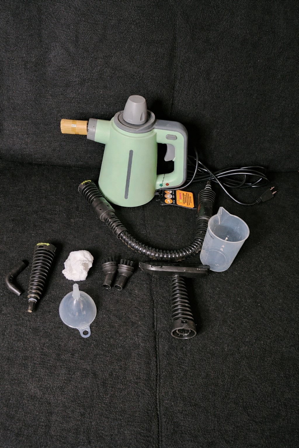 VeRosky 1300W Handheld Pressurized Multi-Surface Steam Cleaner WHL-618 Green gallery