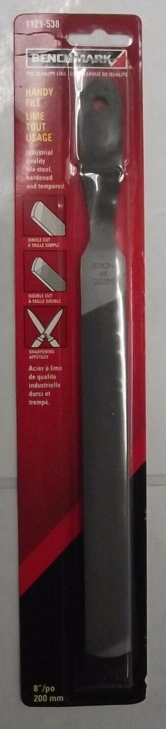 Benchmark 06563N 1121-538 8" Single Cut & Double Cut Handy File gallery