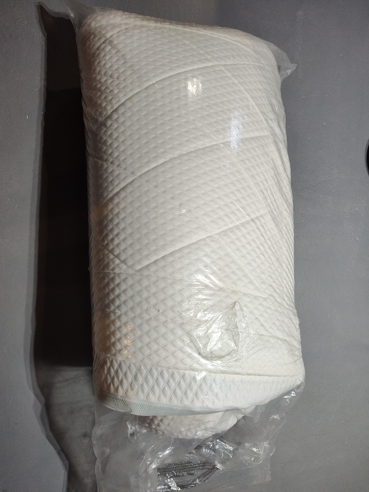 Therapedic 2 Inch Swirl Gel Memory Foam Twin XL Mattress Topper - Used gallery