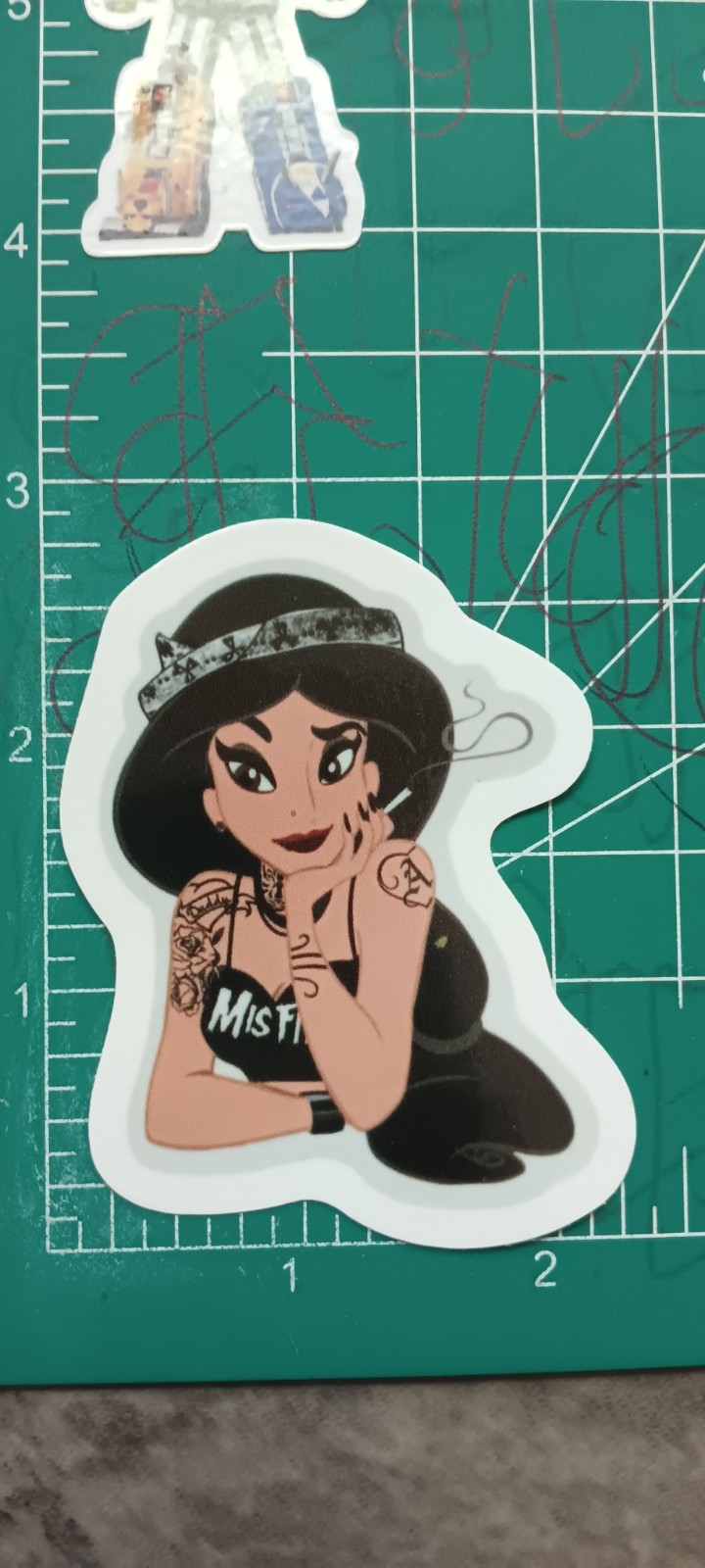 DISNEY'S: ALADDIN X PRINCESS VYNIL DIE-CUT STICKER 3X2 gallery