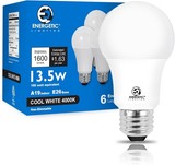 LED Light Bulbs 100 Watt Equivalent, 1600LM Super Bright, Non-Dimmable Cool W... gallery