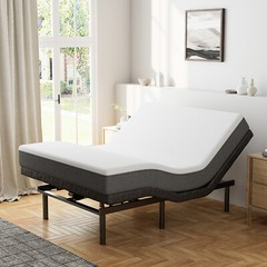 Adjustable Bed Frame Wireless Remote Electric Massage Full Queen King TXL Size