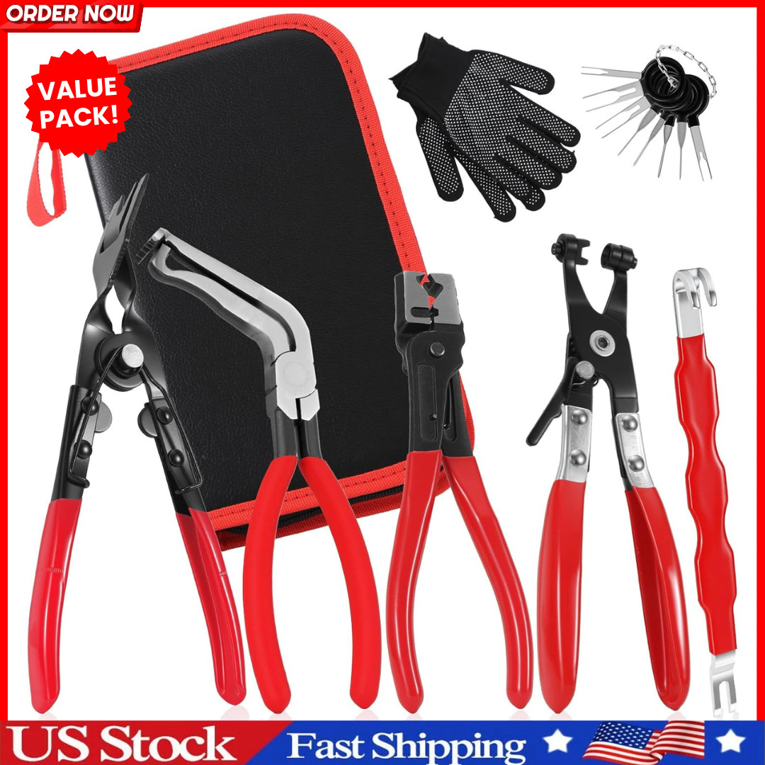 7pc Automotive Electrical Disconnect Pliers Set Sensor & Fuel Line Removal Tool gallery