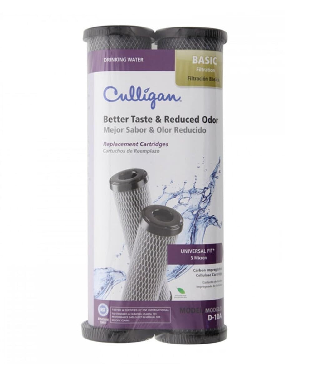 2-Pack Replacement Water Filter Cartridge - Carbon-Impregnated for Clean Drinkin gallery