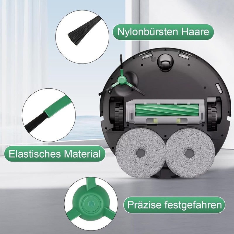 14 Pack - Replacement Accessories for iRobot Roomba Plus 405 Combo/505 Combo/507 gallery