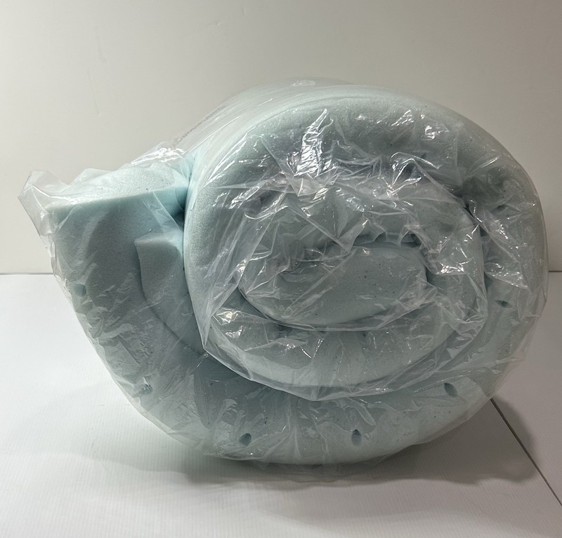 Millard Gel Memory Foam Egg Crate Topper 2” Full Size Cooling Bed Mattress Cover gallery