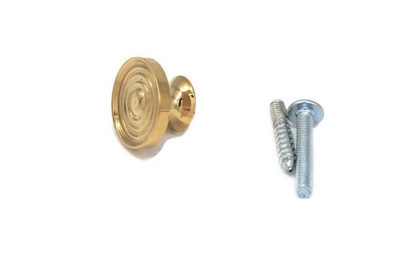 2 Small Brass Knobs Bookcase Knobs Jewelry Box Knob Cabinet Knobs Furniture Knob gallery
